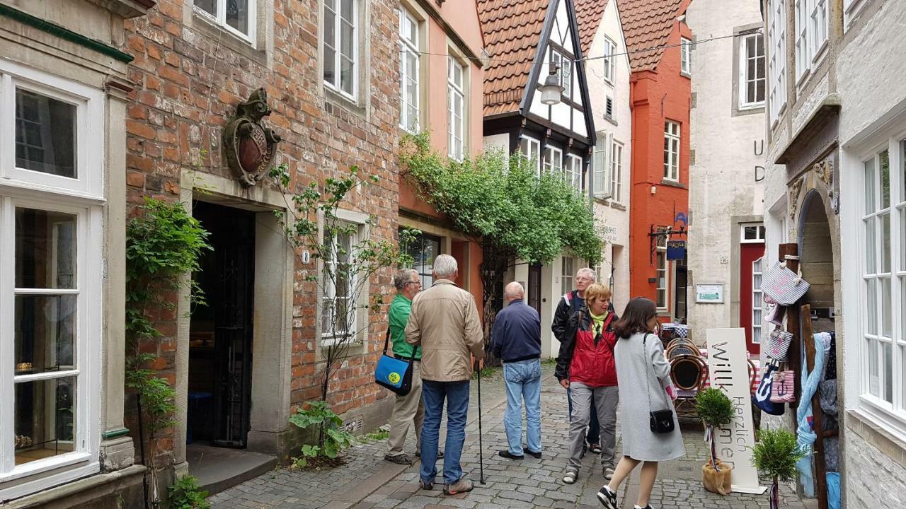 Romantisches Haus Im Schnoor Bremen Exterior foto